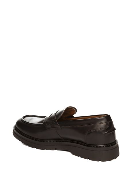 Mocassino pelle moro NERO GIARDINI | 400360KENIA-301